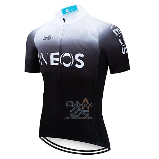 Castelli INEOS Ropa Ciclismo Culotte Corto 2019 Mangas Cortas Blanco Negro